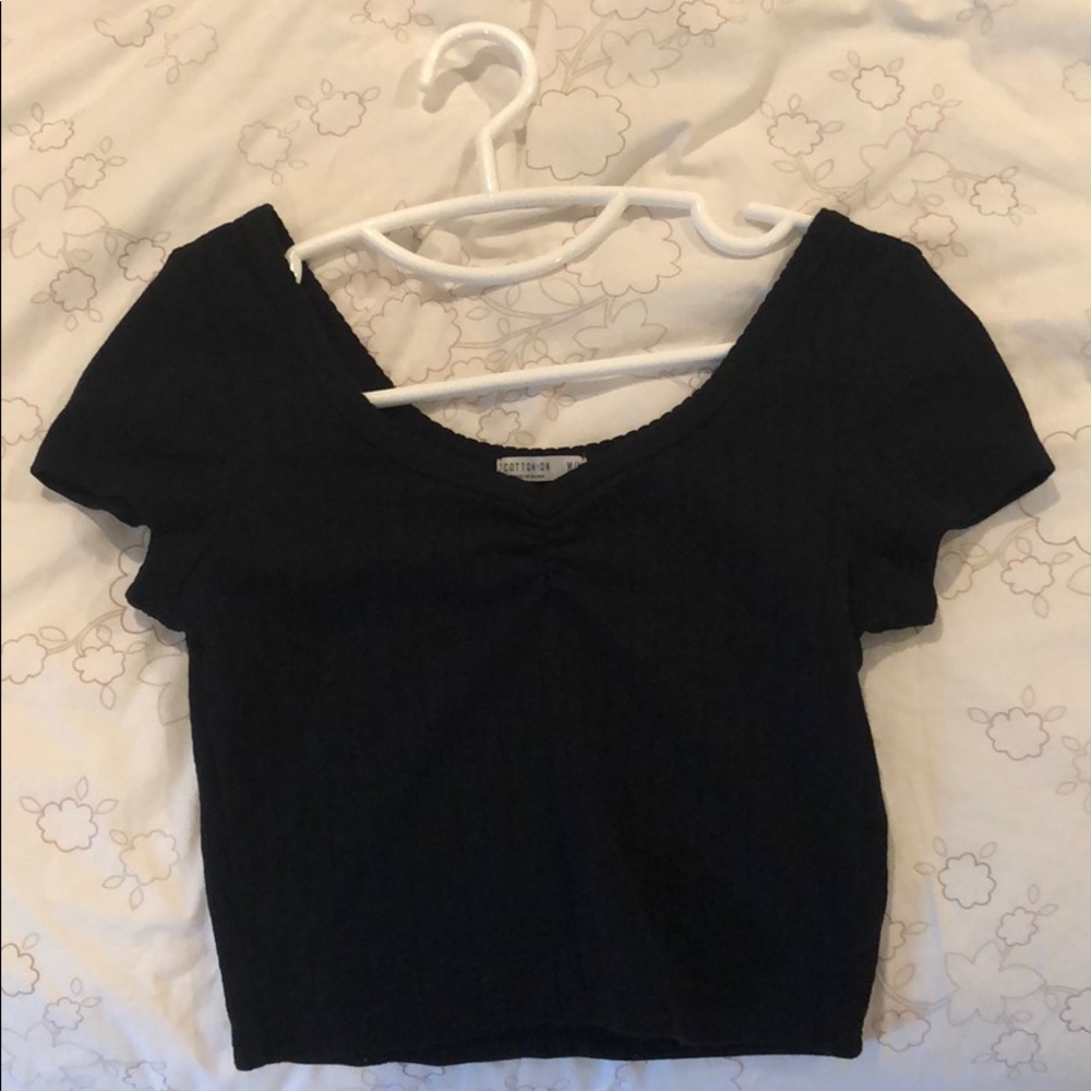 Black, cropped, Cotton On, size M